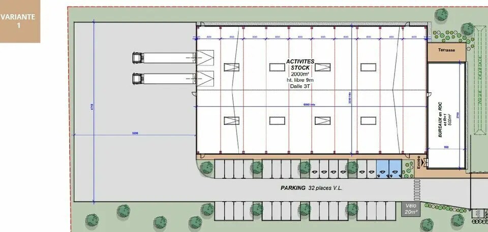 Local d'activités dans Genas à vendre - Photo de l’immeuble – Image 3 sur 6