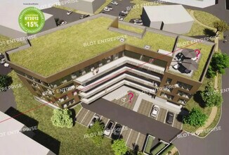 Saint-Herblain, LA - Vue aérienne  vue de carte