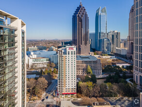 1231 W Peachtree St NE, Atlanta, GA - VUE AÉRIENNE  vue de carte