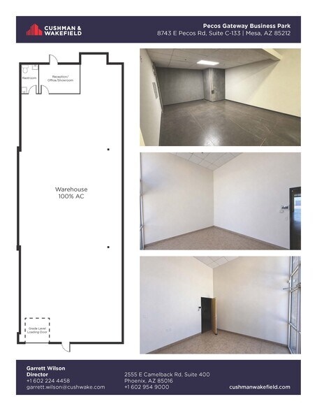 8743 E Pecos Rd, Mesa, AZ à louer - Photo de l’immeuble – Image 2 sur 4