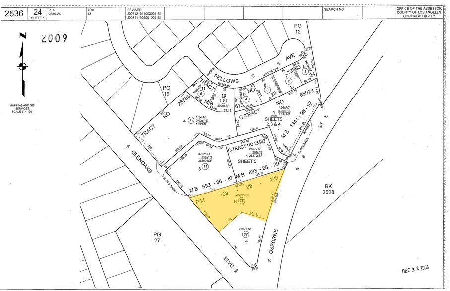 12295 Osborne St, Pacoima, CA à louer - Plan cadastral – Image 3 sur 5