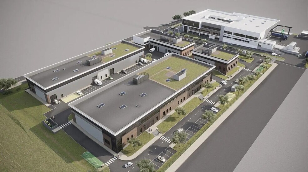 Local d’activités dans Villeneuve-la-Garenne à louer - Photo de l’immeuble – Image 1 sur 4