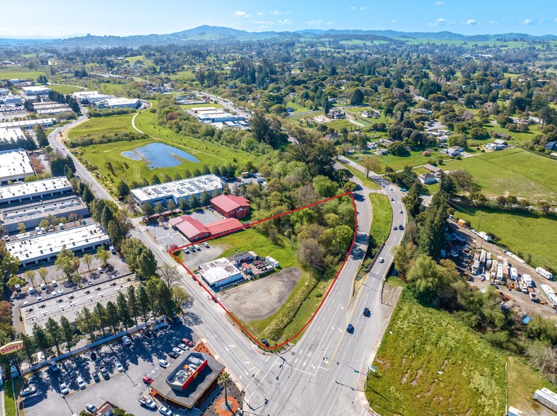 1375 Industrial Ave, Petaluma, CA à louer - Aérien – Image 3 sur 11