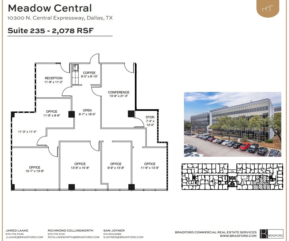 10300 N Central Expy, Dallas, TX à louer Plan d’étage– Image 1 sur 2