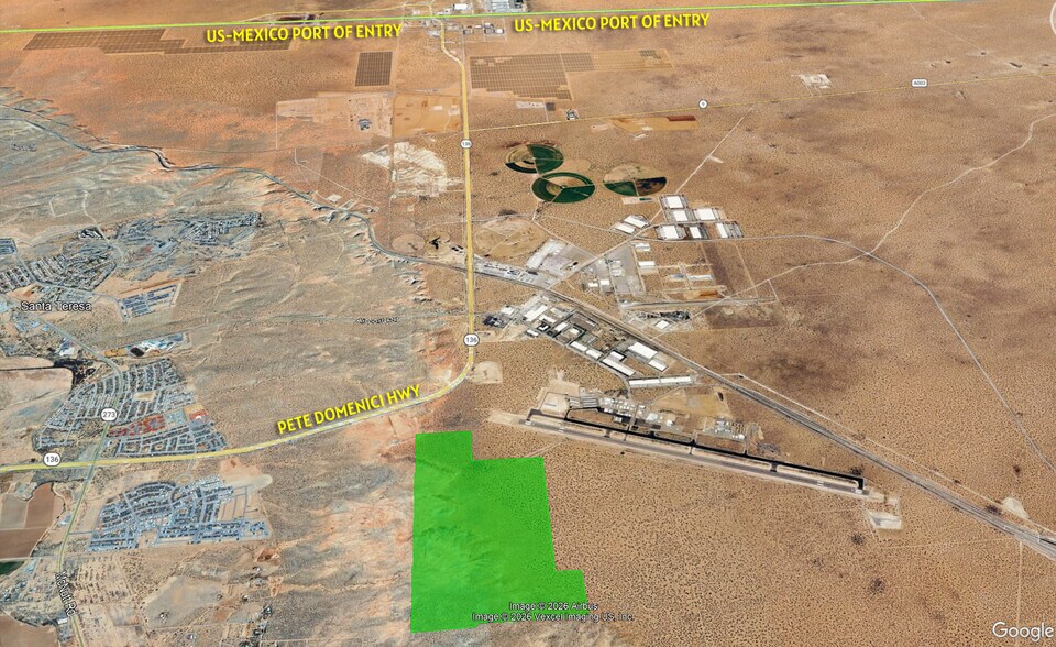 TBD Pete V Domenici Hwy, Santa Teresa, NM à vendre - Photo de l’immeuble – Image 1 sur 6