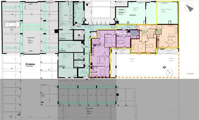 Bureau dans Rouen à vendre - Plan d’étage – Image 3 sur 3