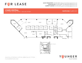 12700 Park Central Dr, Dallas, TX à louer Plan d’étage– Image 1 sur 1