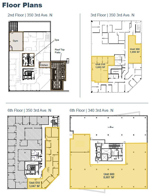 340-350 3rd Ave N, Saskatoon, SK à louer Photo de l’immeuble– Image 1 sur 2