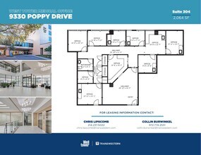 9330 Poppy Dr, Dallas, TX à louer Plan d’étage– Image 1 sur 1