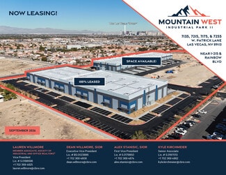 Plus de détails pour Rainbow Blvd, Las Vegas, NV - Industriel/Logistique à louer