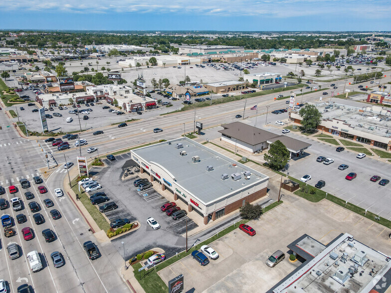 7101-7111 S Memorial Dr, Tulsa, OK à louer - Aérien – Image 3 sur 4
