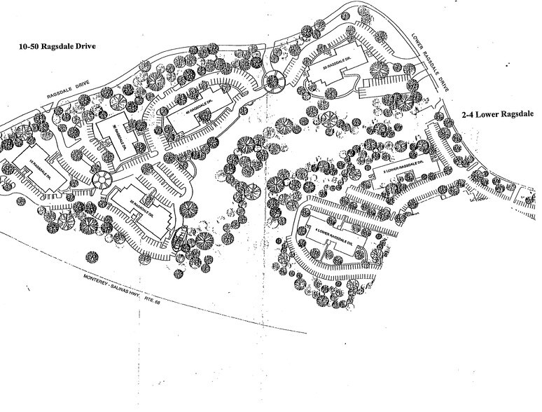 2 Lower Ragsdale Dr, Monterey, CA à louer - Plan de site – Image 2 sur 5