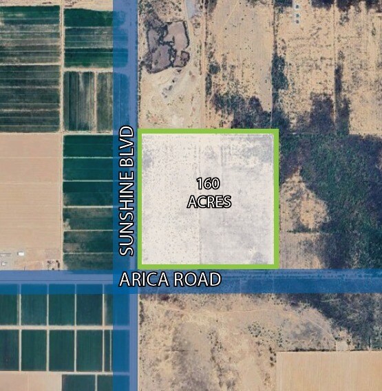 NEC Sunshine & Arica Road blvd, Eloy, AZ à vendre - Aérien – Image 2 sur 2