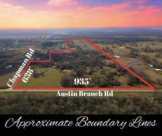 Plus de détails pour 22052 Chapman Rd, Hempstead, TX - Terrain à vendre