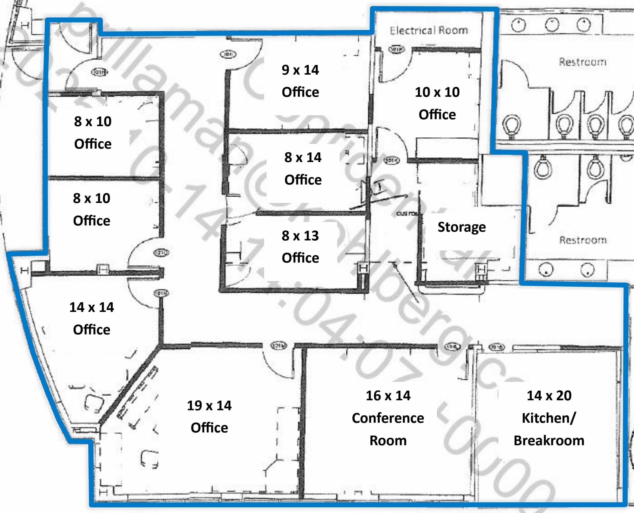 2528 Independence Blvd, Wilmington, NC à louer Plan d’étage– Image 1 sur 1