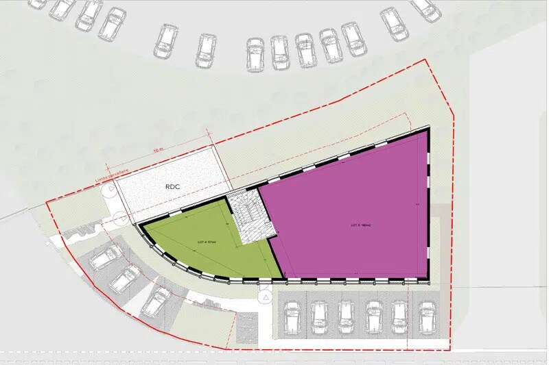 Bureau dans Montpellier à louer - Plan d’étage – Image 3 sur 3