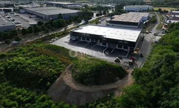 Saint-Laurent-de-Mure, RHO - Vue aérienne  vue de carte