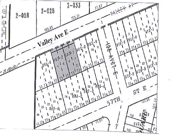 10814 Valley Ave E, Puyallup, WA à vendre - Plan cadastral – Image 2 sur 10