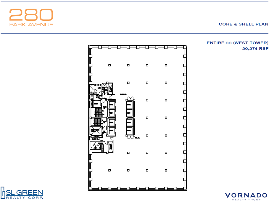 280 Park Ave, New York, NY à louer Plan d’étage– Image 1 sur 4