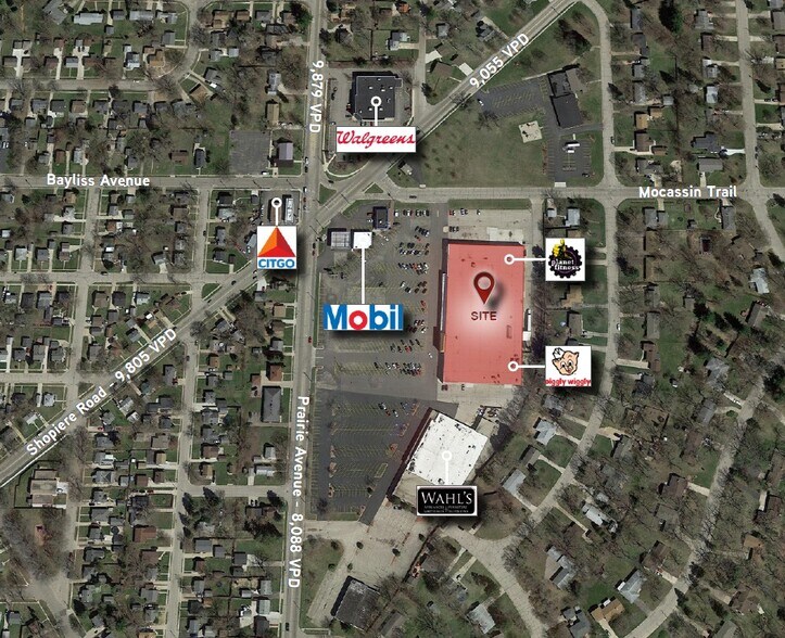 1827 Prairie Ave, Beloit, WI à louer - Aérien – Image 3 sur 5