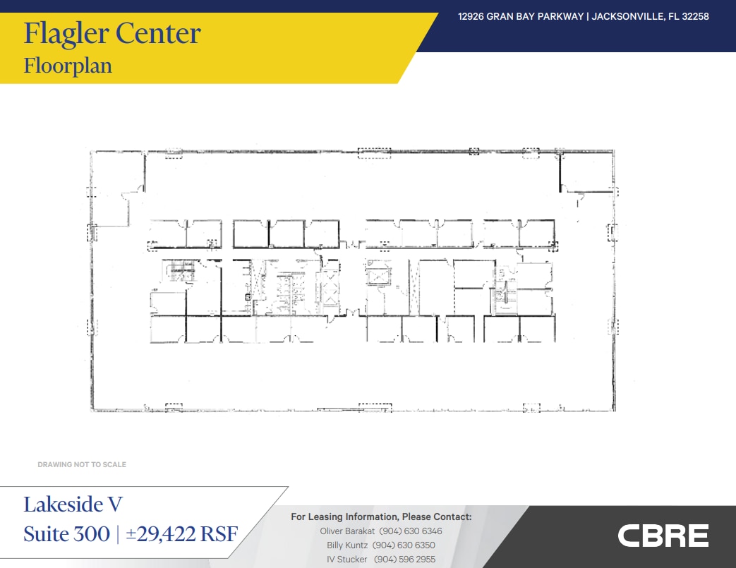12735 Gran Bay Pky W, Jacksonville, FL à louer Plan d’étage– Image 1 sur 1
