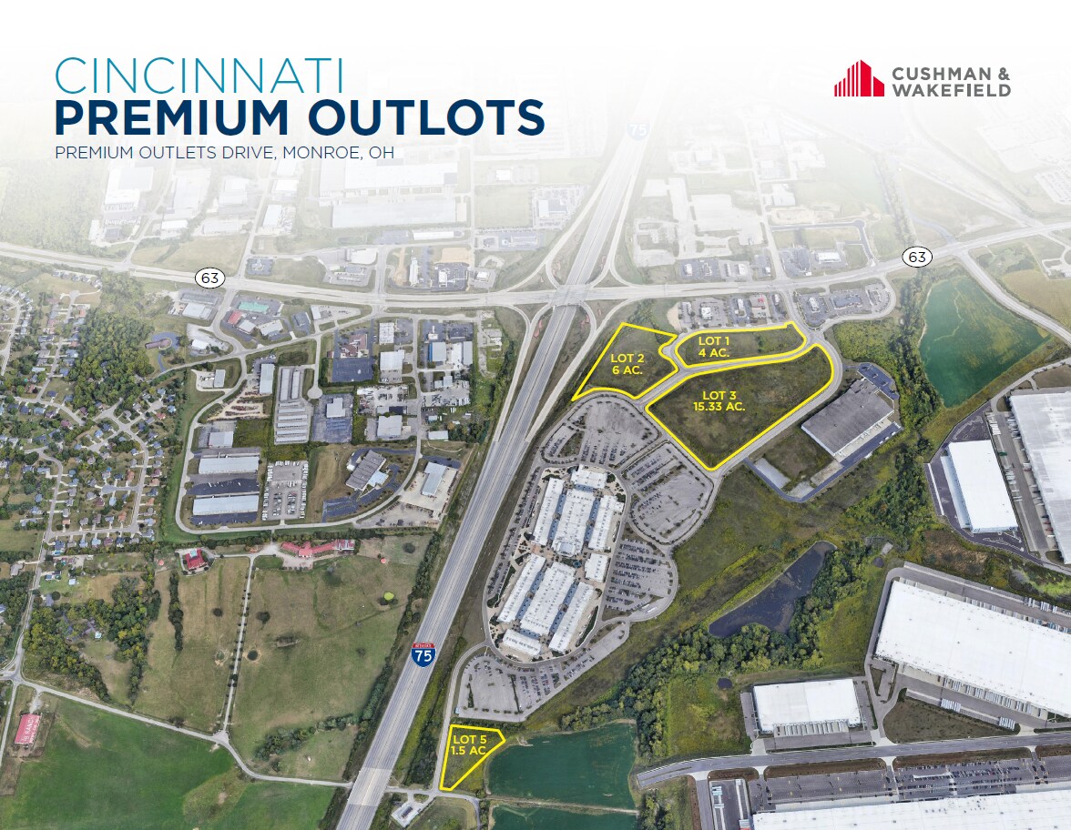100 Premium Outlets Dr, Monroe, OH à vendre Photo de l’immeuble– Image 1 sur 3