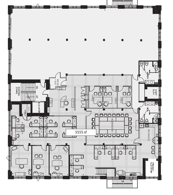 129 Spadina Ave, Toronto, ON à louer Plan d’étage– Image 1 sur 1