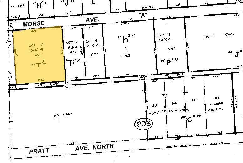 739 Morse Ave, Schaumburg, IL à vendre - Plan cadastral – Image 3 sur 3