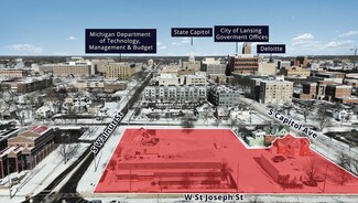 Plus de détails pour St Joseph St & S Walnut St Redevelopment – Bureau à vendre, Lansing, MI