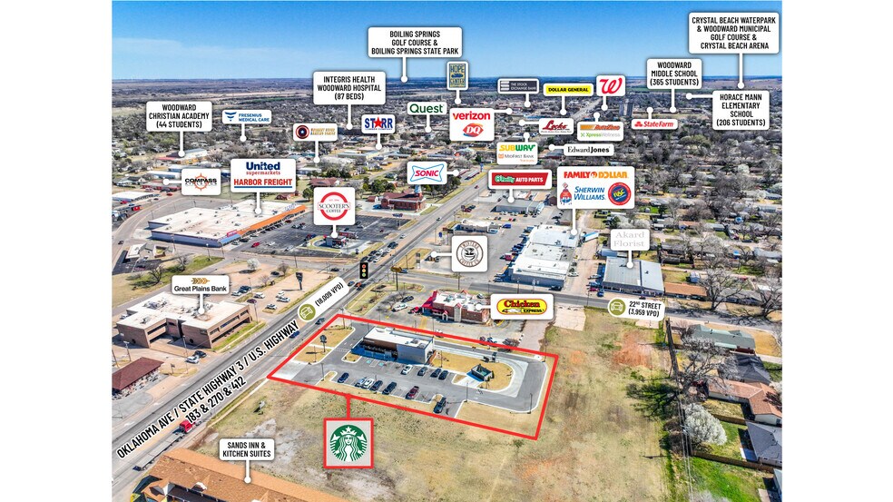 2215 Oklahoma Ave, Woodward, OK à vendre - Photo de l’immeuble – Image 3 sur 7