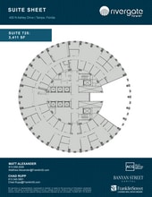 400 N Ashley Dr, Tampa, FL à louer Plan d’étage– Image 1 sur 1
