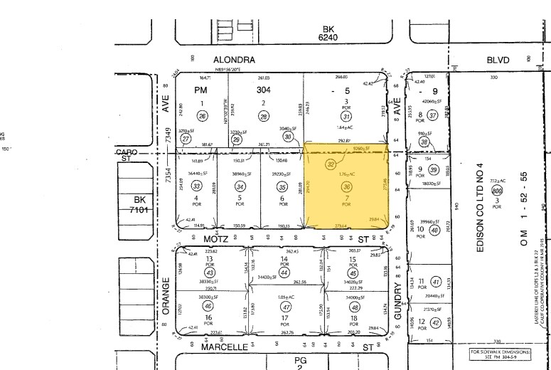 16105 Gundry Ave, Paramount, CA à vendre - Plan cadastral – Image 2 sur 17