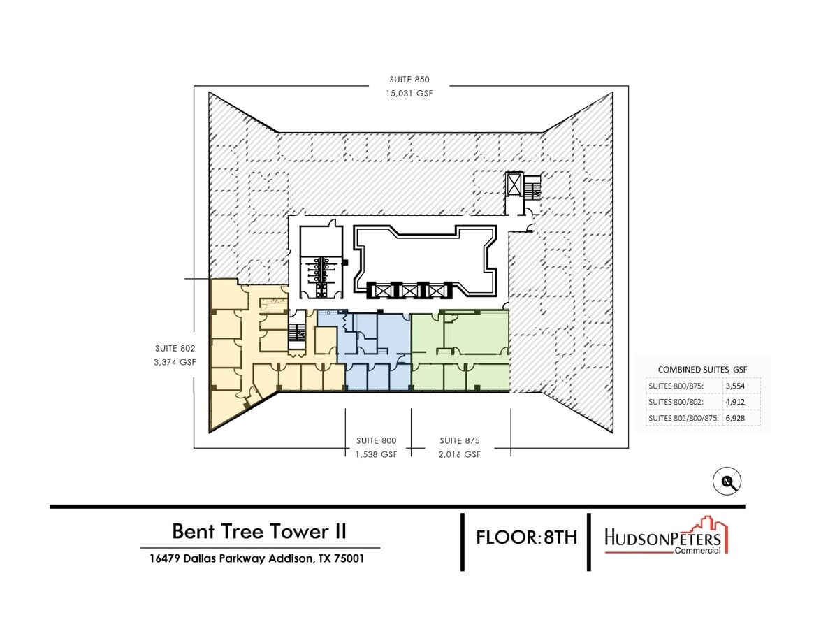 16479 Dallas Pky, Addison, TX 75001 - Lot 800 -  - Plan d’étage - Image 1 of 1