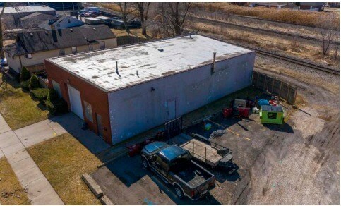 1110 Mckinley St, Wyandotte, MI à vendre - Aérien – Image 3 sur 4