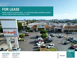 Plus de détails pour 104-134 W Anaheim St, Wilmington, CA - Local commercial à louer