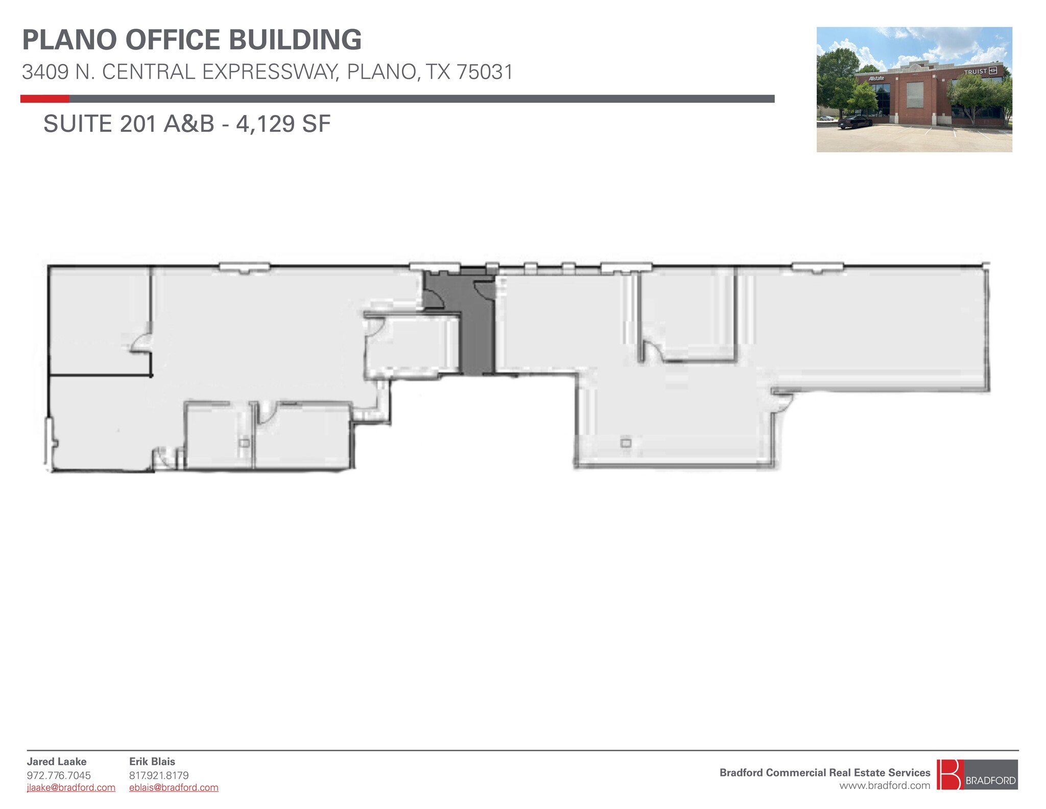 3409 N Central Expy, Plano, TX à louer Plan de site– Image 1 sur 2