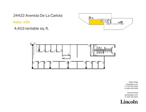 24422 Avenida De La Carlota, Laguna Hills, CA à louer Plan d’étage– Image 1 sur 10