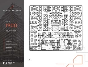 33 W Monroe St, Chicago, IL à louer Plan d’étage– Image 1 sur 16