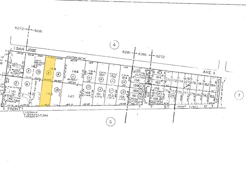 19042 San Jose Ave, City Of Industry, CA à louer - Plan cadastral – Image 3 sur 4