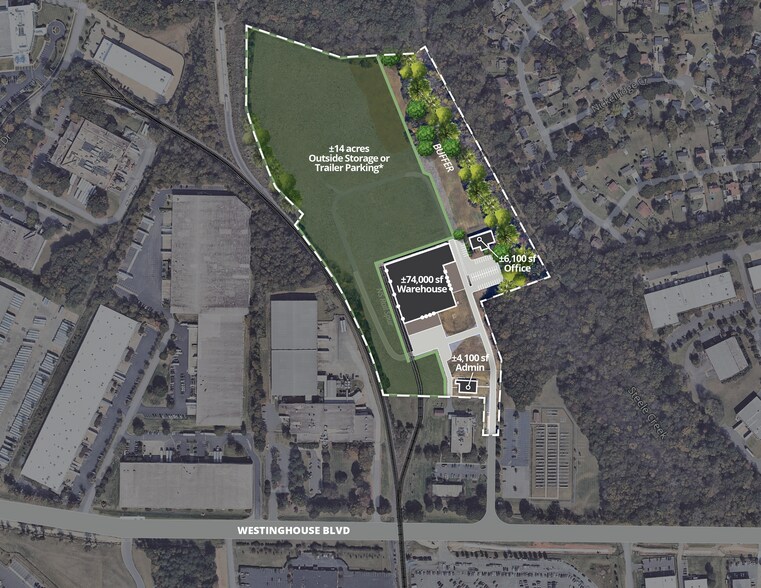 3300 Westinghouse Blvd, Charlotte, NC à louer - Photo de l’immeuble – Image 2 sur 13