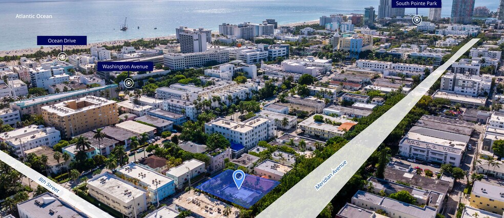 745 Meridian Ave, Miami Beach, FL à vendre - Aérien – Image 3 sur 36