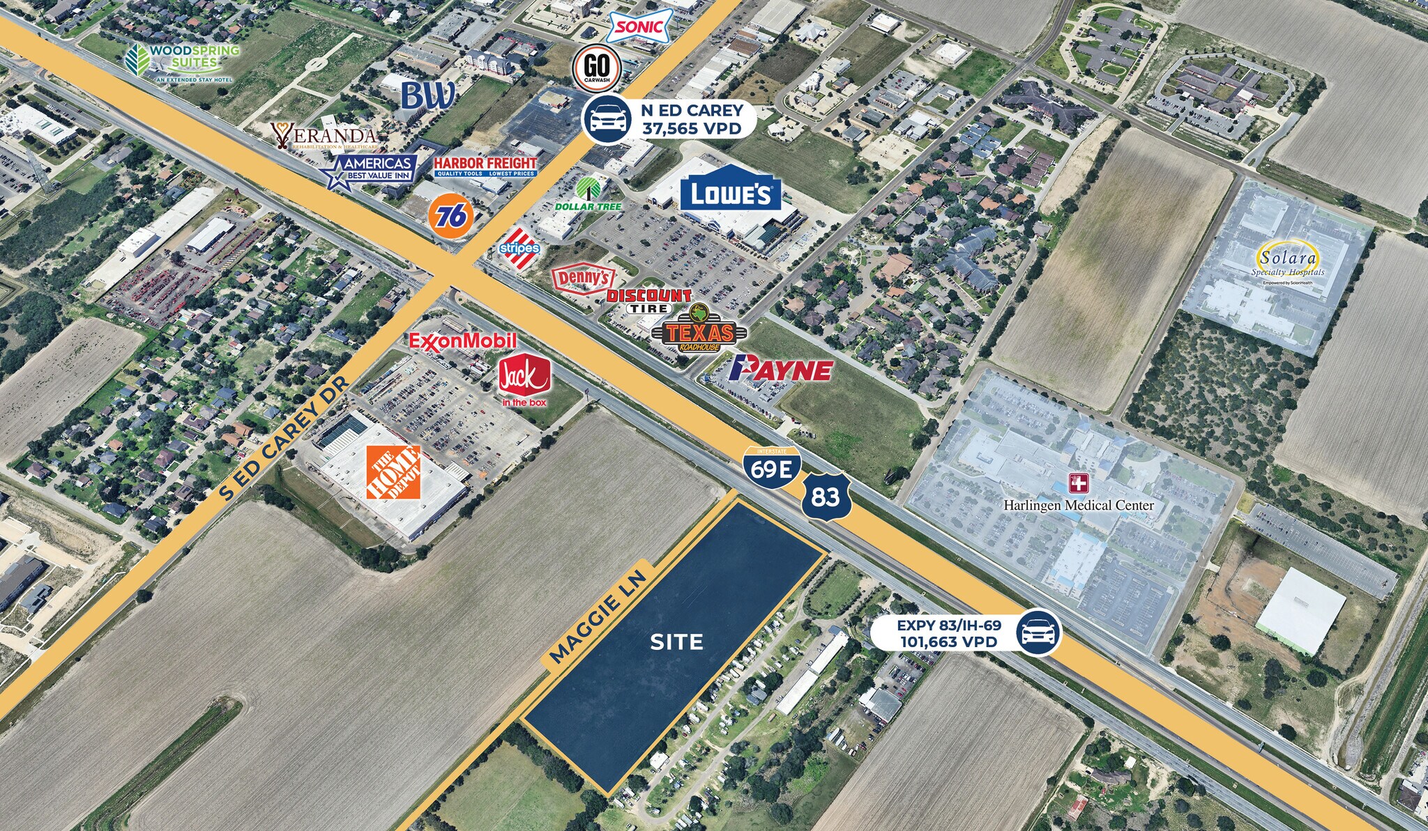 4714 S Expressway 83, Harlingen, TX à louer Photo principale– Image 1 sur 4