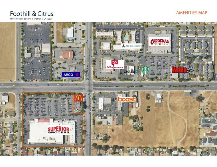16055 Foothill Blvd, Fontana, CA à louer - Photo de l’immeuble – Image 3 sur 6