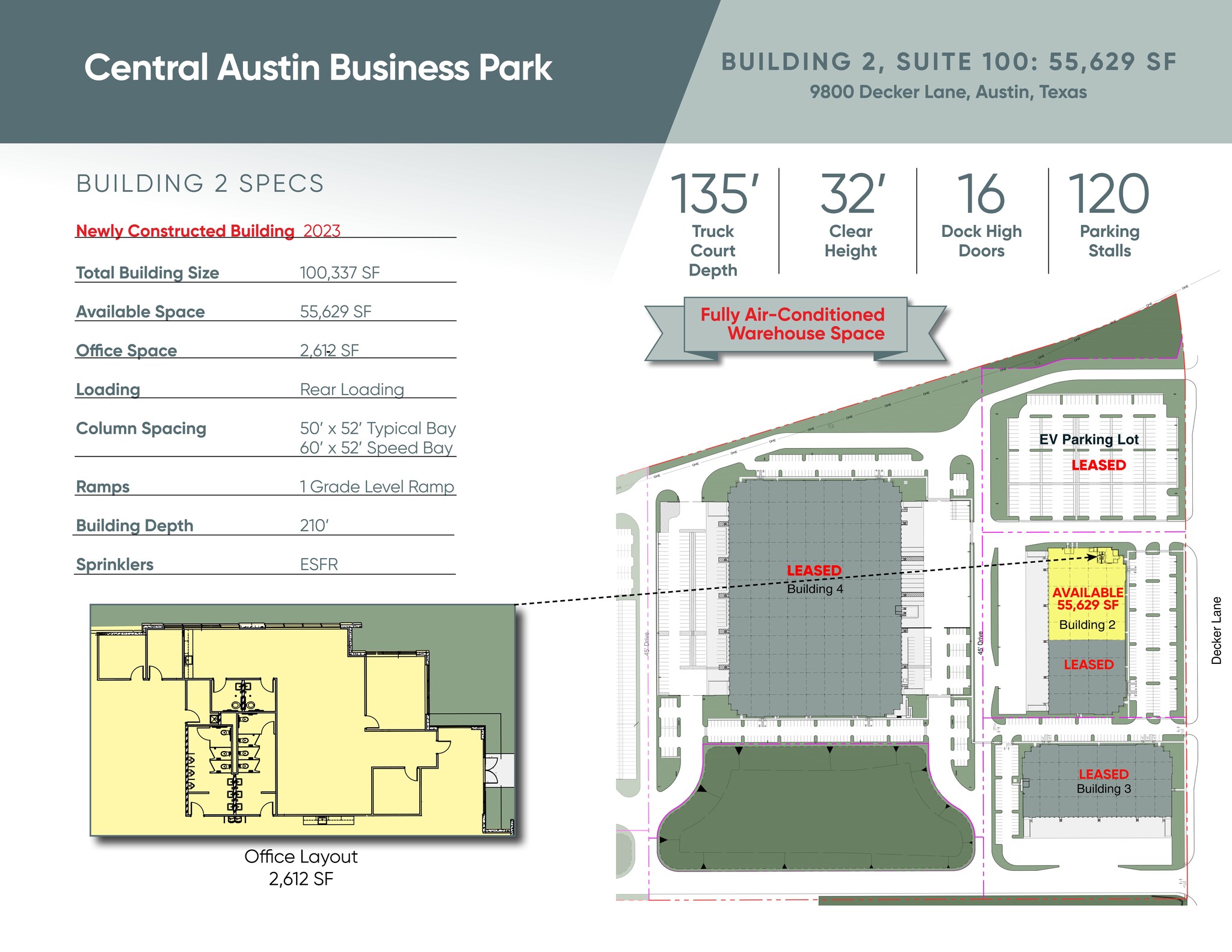 9800 Decker Ln, Austin, TX à louer Plan de site– Image 1 sur 1