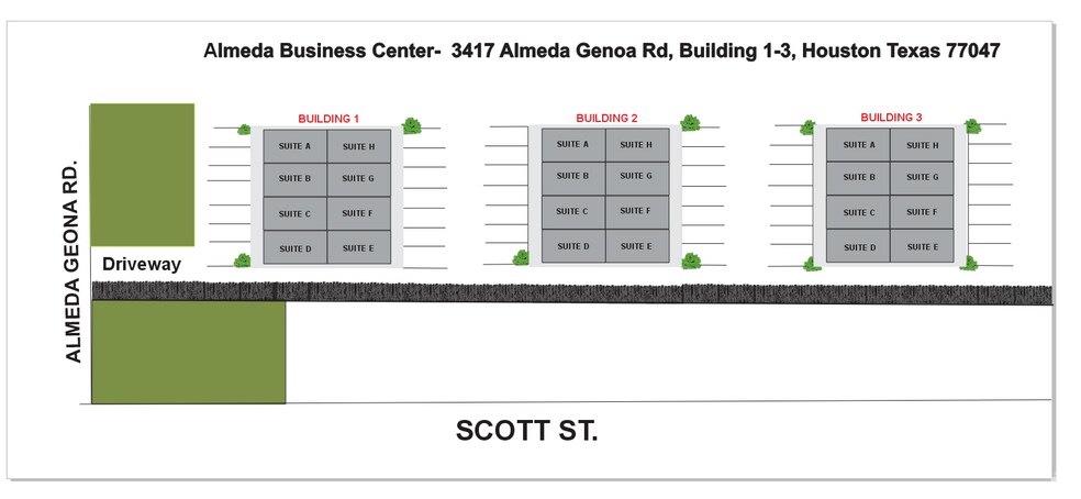 3417 Almeda Genoa Rd, Houston, TX à vendre - Plan de site – Image 3 sur 3