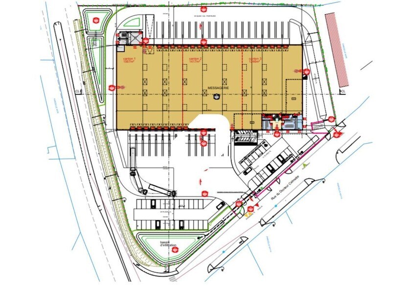 Industriel/Logistique dans Toulon à louer - Plan de site – Image 3 sur 7