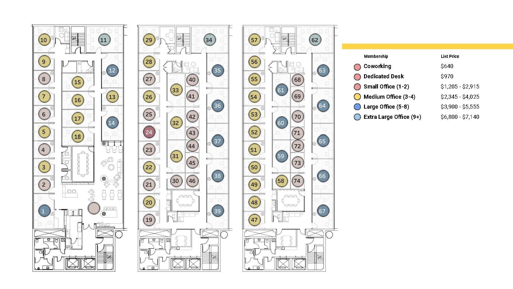 1919 14th St, Boulder, CO à louer Plan d’étage– Image 1 sur 1