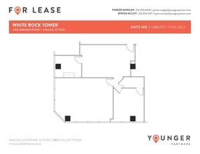 6510 Abrams Rd, Dallas, TX à louer Plan d’étage– Image 1 sur 1