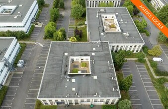 Cergy - Vue aérienne  vue de carte