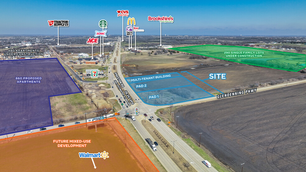 NEC PRESTON ROAD & GLENDENNING PARKWAY, Celina, TX à louer - Photo de l’immeuble – Image 2 sur 2